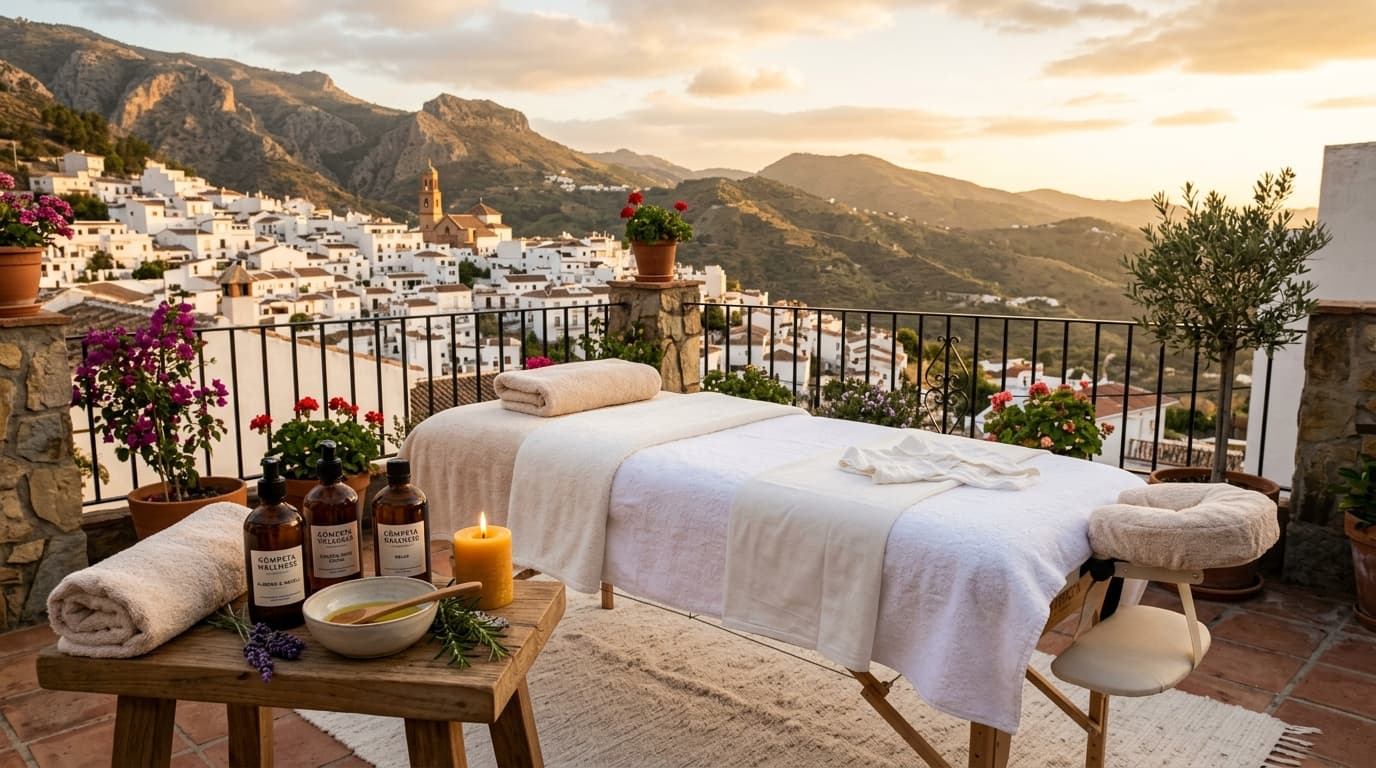 Mobile massage in Cómpeta