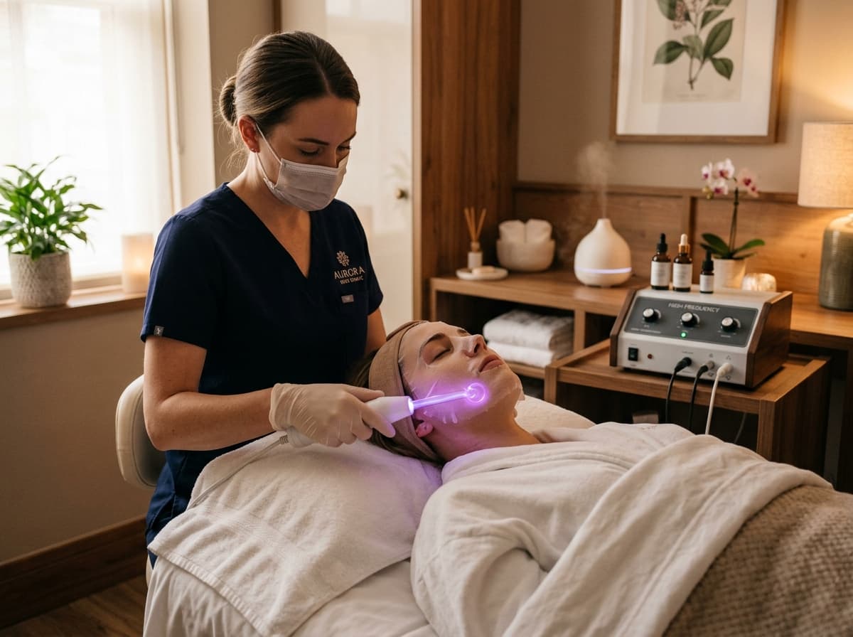 Rejuvenating High Frequency Facial