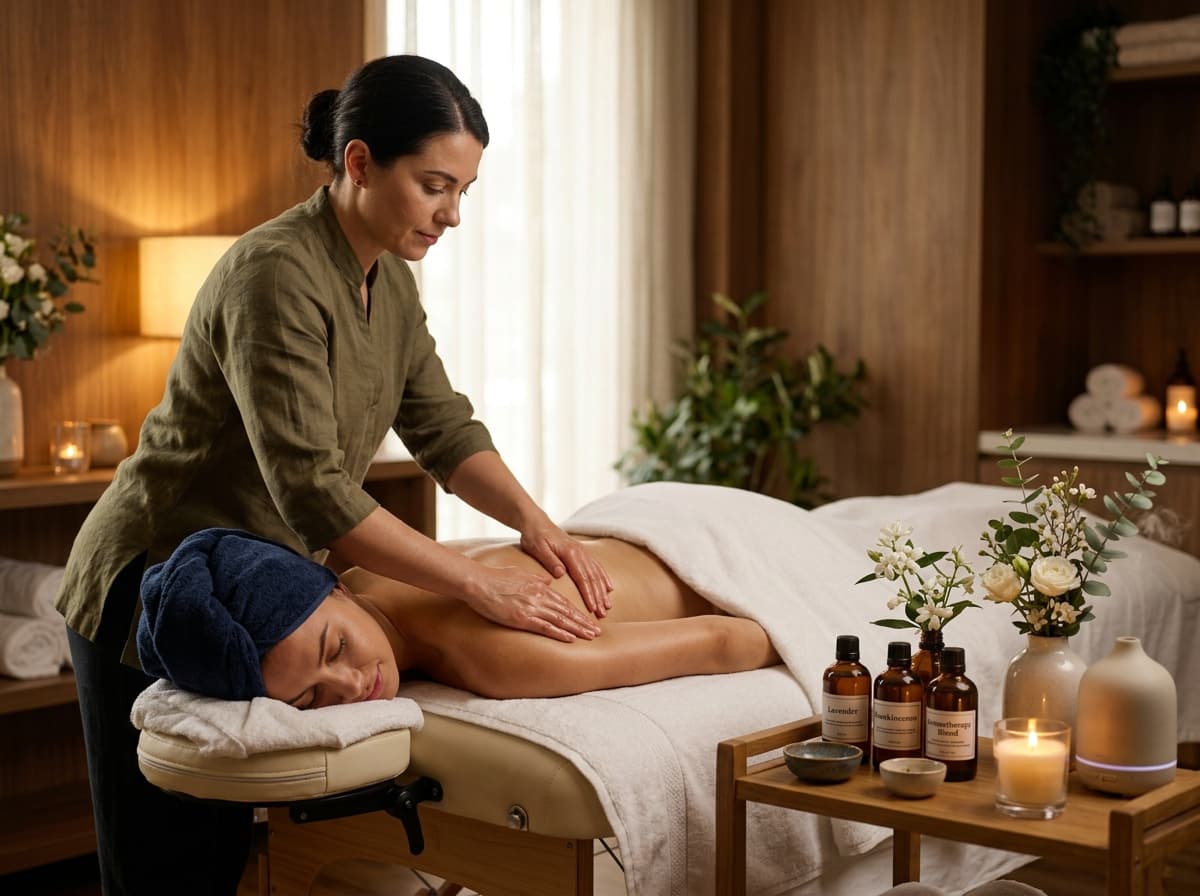 Aromatherapy Lymphatic Massage